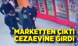 19 yıl hapis cezalı şahıs markette yakalandı