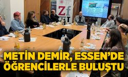 Metin Demir, Essen’de öğrencilerle buluştu
