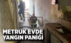 Metruk Evde Çıkan Yangın Kontrol Altına Alındı