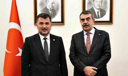Milletvekili Öztürk, Milli Eğitim Bakanı Tekin ile Düzce’nin eğitimini görüştü