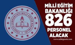 Milli Eğitim Bakanlığı 826 sözleşmeli personel alacak