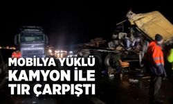 TEM’de Kamyon ile Tır Çarpıştı: 1 Yaralı