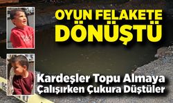 Oyun Felakete Dönüştü; Topunu Almaya Çalışırken Çukura Düştüler