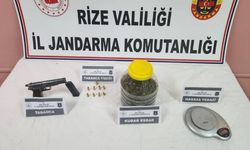 Rize’de Yasaklı Madde Operasyonu: 2 Gözaltı