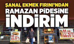 Şanal Ekmek Fırını’ndan Ramazan pidesine indirim