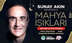 Sunay Akın, “Mahya Işıkları”yla okurlarla buluşuyor
