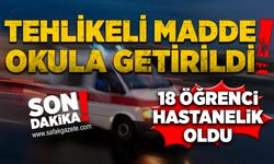 Tehlikeli madde okula getirildi: 18 öğrenci hastanelik oldu