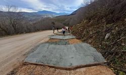 Sarıkaya Köyü’nde Beton V Kanal Çalışması