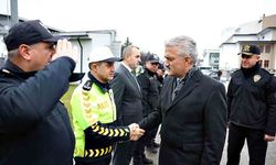 Vali Makas’tan Emniyet Müdürlüğü’ne Güvenlik Çıkarması