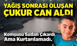 1,5 Metrelik Su Birikintisi 10 Yaşındaki Çocuğa Mezar Oldu