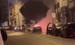 Çanakkale’de yanan araç geceyi ayağa kaldırdı