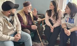 Üniversitelilerden Karagülle Çiftine Anlamlı Ziyaret