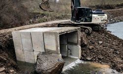 Yedigöller yolu güçlendiriliyor