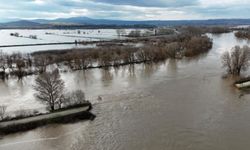 Yüzlerce dönüm tarım arazisi sular altında