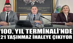 Zonguldak 100. Yıl Terminali’nde 21 taşınmaz ihaleye çıkıyor