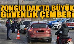 Zonguldak'ta büyük güvenlik çemberi!