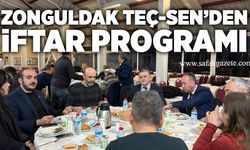 TEÇ-SEN Zonguldak İl Başkanlığı'ndan Polis Evi'nde iftar programı