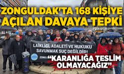 Zonguldak'ta 168 kişiye açılan davaya tepki: “Karanlığa teslim olmayacağız”