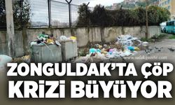 Zonguldak’ta çöp krizi büyüyor