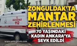 Zonguldak'ta mantar zehirlenmesi:  70 yaşındaki kadın Ankara’ya sevk edildi