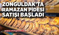Zonguldak’ta Ramazan pidesi satışı başladı