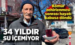34 yıldır su içemeyen yaşlı adam: "Suya hasret kaldım, gülmeye hasret kaldım"