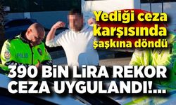 Yediği ceza karşısında şaşkına döndü; Alkollü yakalandı, 390 bin lira rekor ceza uygulandı