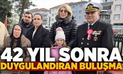 42 yıl sonra duygulandıran buluşma