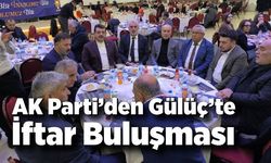 AK Parti Gülüç Belde ve Gülüç Belediyesi iftar programı düzenledi