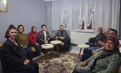 AK Parti İlçe ve Kadın Kolları'ndan şehit ailesi ziyareti