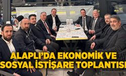 Alaplı’da ekonomik ve sosyal istişare toplantısı