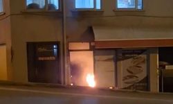 Alev alan kalorifer kazanı korkuttu