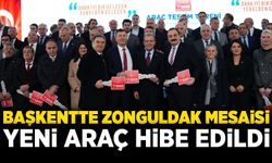 Başkentte Zonguldak mesaisi: Yeni araç hibe edildi