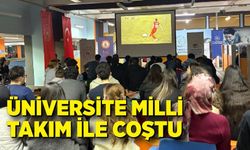 Üniversite Milli Takım ile coştu