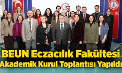BEUN Eczacılık Fakültesi 2025-2026 Akademik Kurul Toplantısı Yapıldı