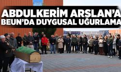BEUN, uzun yıllar hizmet veren idari personel Abdulkerim Arslan’ı uğurladı