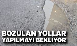 Çaydamar’da bozulan yollar yapılmayı bekliyor