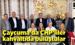 Çaycuma’da CHP’liler kahvaltıda buluştular