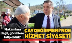 Çaydeğirmeni’nde hizmet siyaseti: ‘Makamlara değil, gönüllere talip olduk’