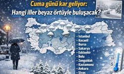 Cuma günü ülkemize kar geliyor: Hangi iller beyaza bürünecek?