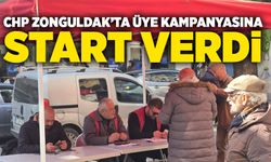 CHP Zonguldak’ta üye kampanyasına start verdi