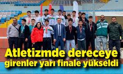 Zonguldak’ta atletizmde dereceye girenler yarı finale yükseldi