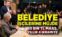 Belediye işçilerine müjde: 80 bin TL maaş, yıllık 4 ikramiye
