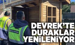 Devrek’te duraklar yenileniyor