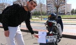 Motosiklet sürücüsüne 'emniyet kemeri takmamak' cezası