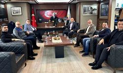 Ereğli TSO Başkanlığını Rektör Özölçer ziyarette bulundu