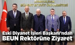Eski Diyanet İşleri Başkanı’ndan BEUN Rektörüne Ziyaret