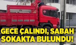 Gece çalındı, sabah sokakta bulundu!