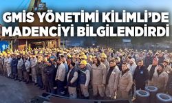 GMİS yönetimi Kilimli’de madenciyi bilgilendirdi