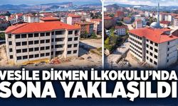 Vesile Dikmen İlkokulu’nda sona yaklaşıldı